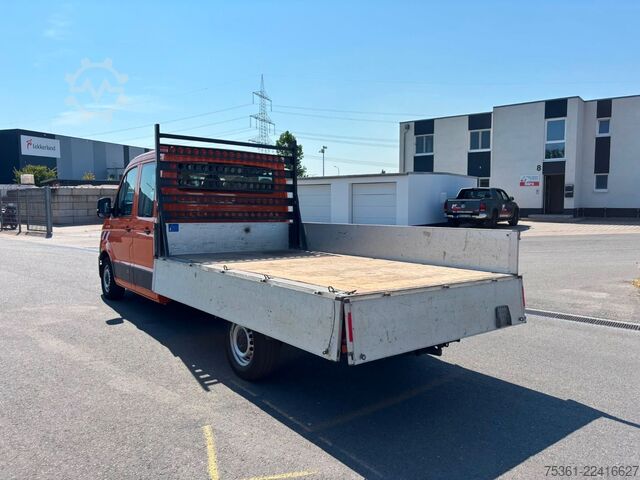 Fourgon pick-up MAN TGE 3.180 4x2 DoKa Pritsche langer Radstand AHK