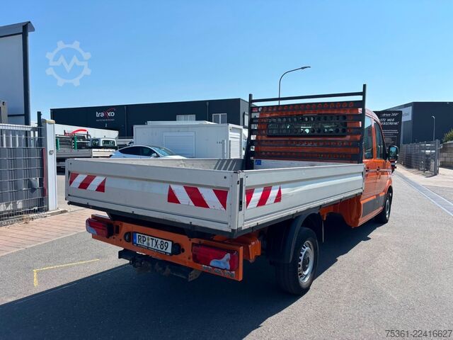 Fourgon pick-up MAN TGE 3.180 4x2 DoKa Pritsche langer Radstand AHK