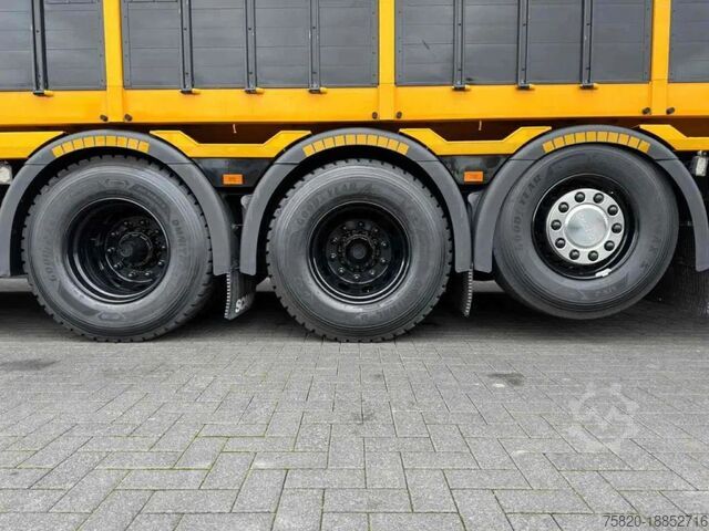 Kiper sa kranom Scania R530 V8 NGS 8X4 TRIDEM MET HYVA 2Z KIPPER + HMF...