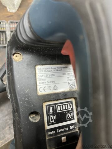 Gebrauchte kombihammer Bosch GBH 18V-45C BOSCH GBH 18V-45C