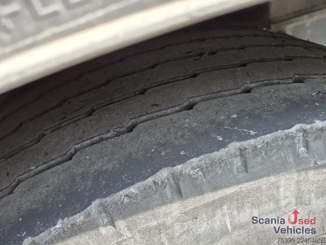 Trailer terbuka Meusburger MPS 3 - Lenkachsen - Baustoff