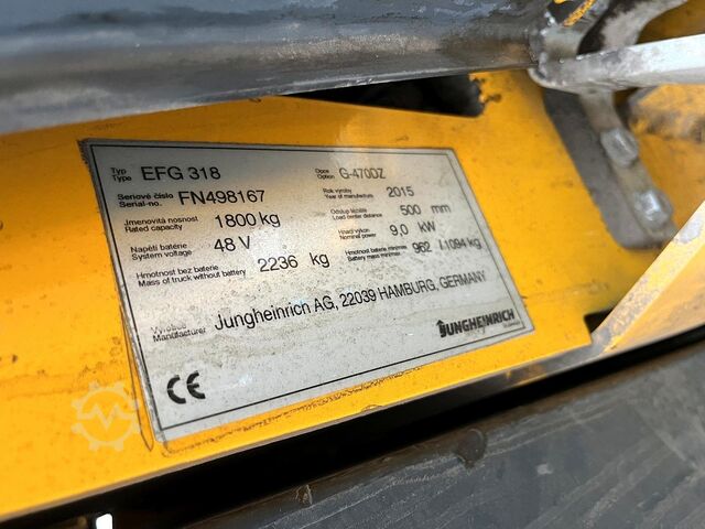 Vietturis Jungheinrich EFG318