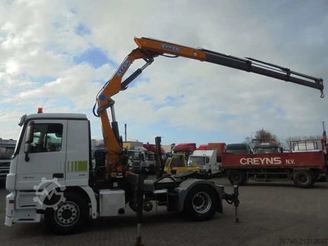Crane Mercedes-Benz Actros 1846 + Euro 5 + EFFER 250 Crane + REMOTE