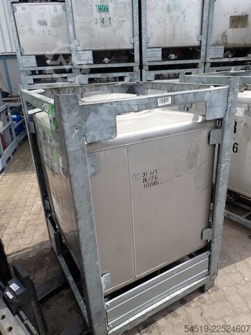 1.000 Ltr. Transportcontainer aus V4A BLEFA 