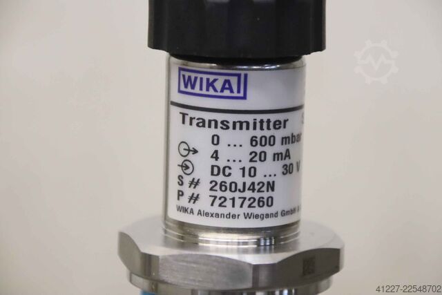 เซ็นเซอร์วัดแรงดัน 0 - 600 mbar WIKA Transmitter S-11