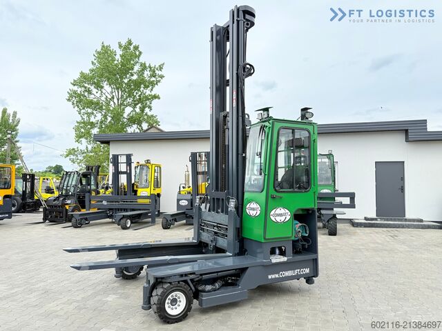 4방향 지게차 Combilift C4000 / GAS / 9300MM / FREE-LIFT / CABIN