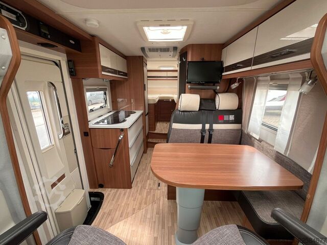 Camping-car semi-intégré LMC T 662 G - Einzelbetten - Automatik - 2x Klima -