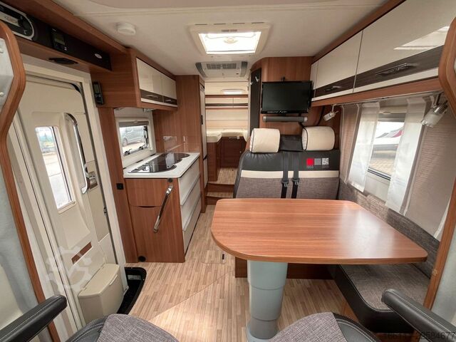 Camping-car semi-intégré LMC T 662 G - Einzelbetten - Automatik - 2x Klima -