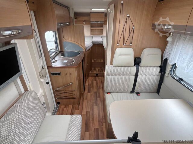 Camping-car intégral HYMER/ERIBA Exsis I 562 - Einzelbetten -  - Solar
