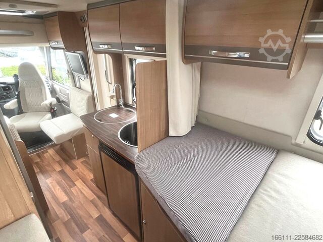 Camping-car intégral HYMER/ERIBA Exsis I 562 - Einzelbetten -  - Solar