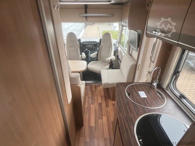 Camping-car intégral HYMER/ERIBA Exsis I 562 - Einzelbetten -  - Solar