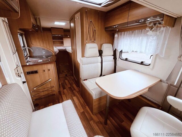 Camping-car intégral HYMER/ERIBA Exsis I 562 - Einzelbetten -  - Solar