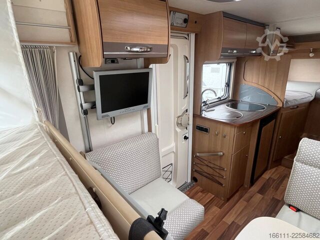 Camping-car intégral HYMER/ERIBA Exsis I 562 - Einzelbetten -  - Solar