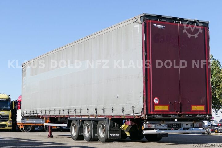 Semiremorcă deschisă cu prelată KRONE SD Pritsche Plane XL MegaLiner Edscha Bordwände