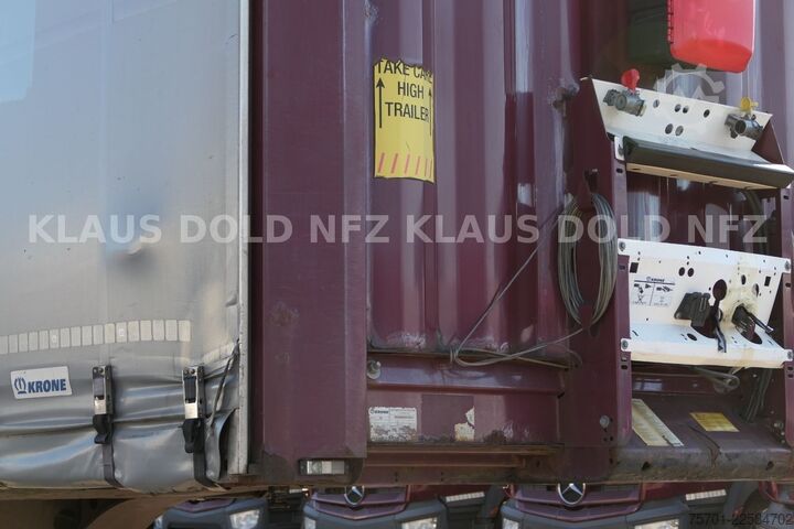 Semiremorcă deschisă cu prelată KRONE SD Pritsche Plane XL MegaLiner Edscha Bordwände