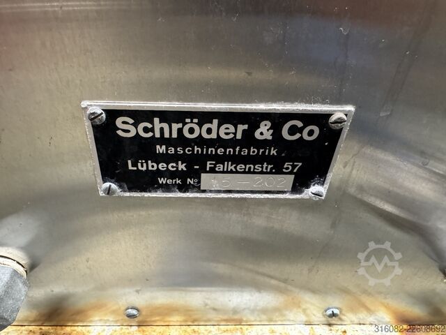 Zuivelmachines Schröder Labor SSHE Schabenwärmetauscher