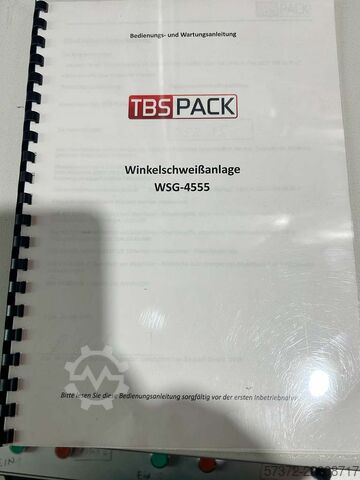 Köşe kaynak makinesi TBS PACK WSG-4555