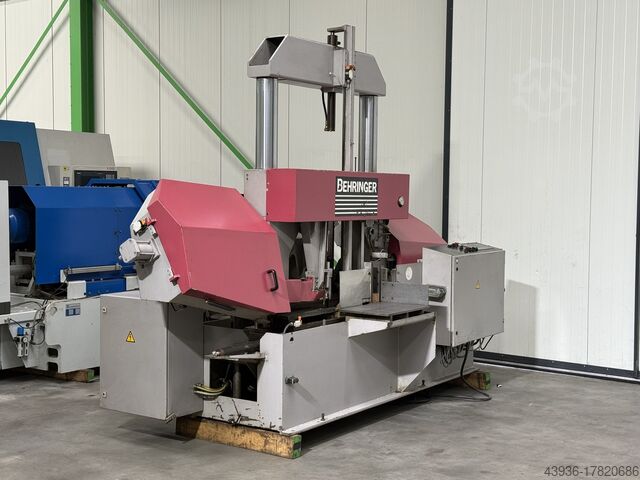 Automatická pásová pila 530 x 530 mm BEHRINGER HBP 530 A