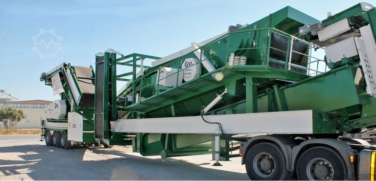 محطة كسارة الفك المتنقلة General Makina MCK 110