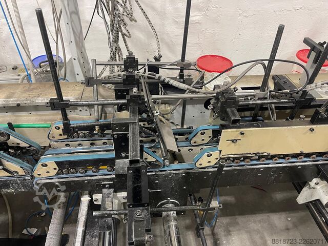 склеивающая линия (фальцевально-склеивающая машина) Bobst media 100 II A2