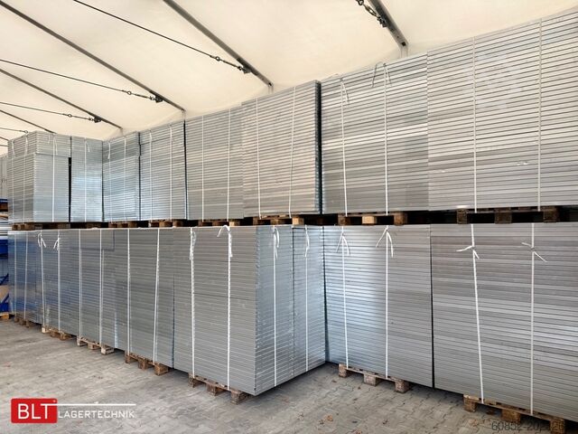 Boltless shelving rack, warehouse rack, small parts storage ca. 13 lfm Gebrauchtes SSI Schäfer R3000 Fachbodenregal Werkstattregale Handlager