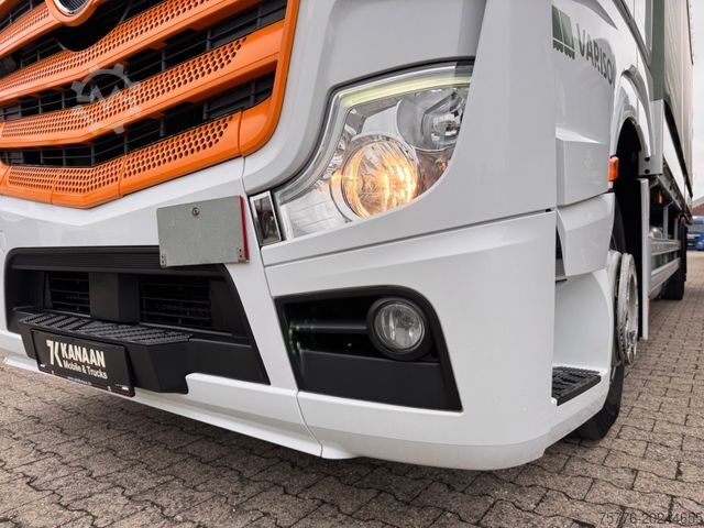 Platós teherautó ponyvával MERCEDES-BENZ 1833 Actros 5   StreamSPace LBW