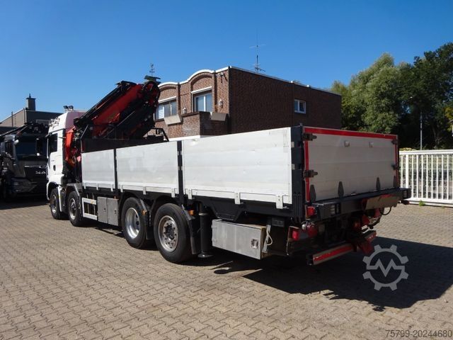 Кран-манипулятор на шасси грузовика MAN 35.480 HYDRO TGS Pritsche + PK 65002 Kran 8x2-4