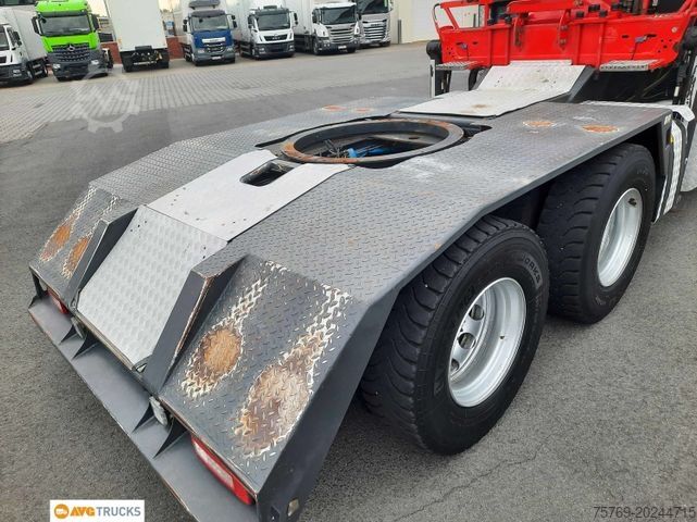 Faházszállító teherautó VOLVO FH 500 6X4 Langholz Epsilon+Greifer Retarder VDS
