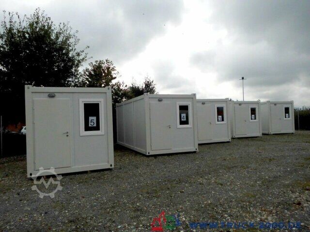 Remolque abierto con toldo  Bürocontainer L=6.056 Isoliert 80 mm mit Heizung