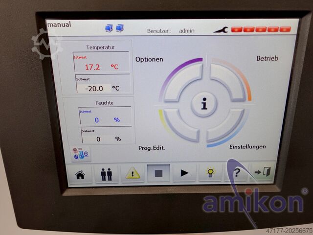 Cámara de pruebas climáticas con humedad Weiss WK3-340/70 -70°C bis +180°C