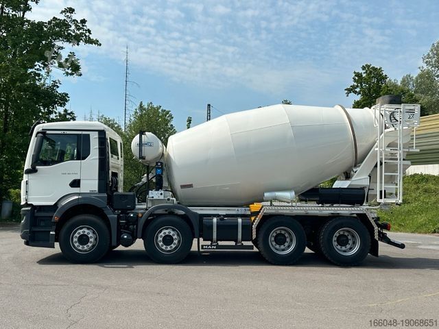 Betonmixer vrachtwagen MAN TGS 32.440 8x4 / Euromix MTP EM 9 L