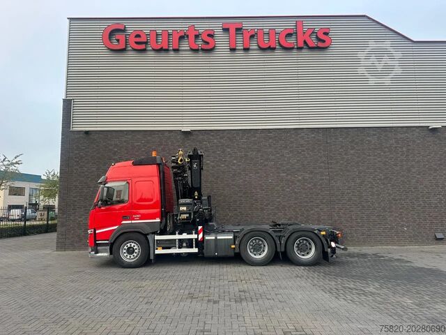 क्रेन ट्रक Volvo FM 500 6X4 TREKKER/ BAKWAGEN  MET HIAB XS377 EP...