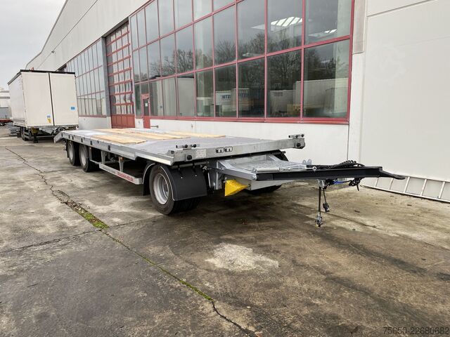 Низкорамный прицеп Möslein T 3-8,20 P OR  3 Achs Tieflader gerader Ladefläche 8,10 m,Neufahrzeug