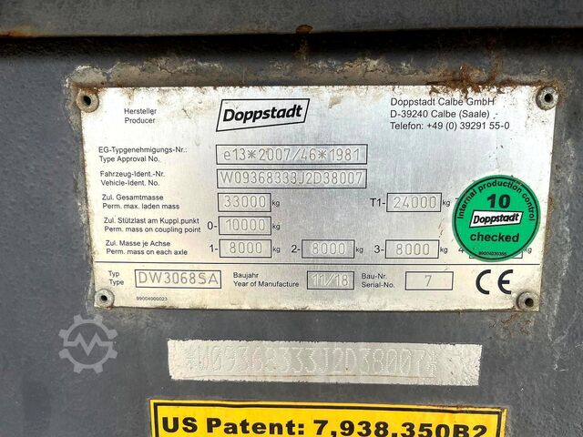 Mobile shredding plant Doppstadt Inventhor 9