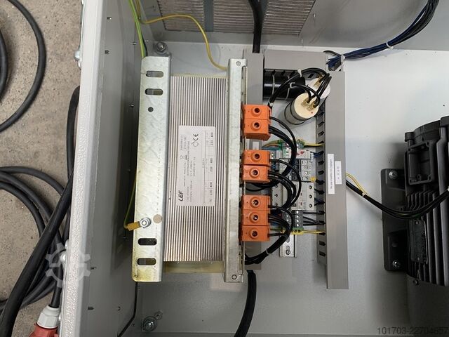Máy biến áp 220 V một pha sang 380 V ba pha Coffret transformateur / Convertisseur LD CMT NS 10-380