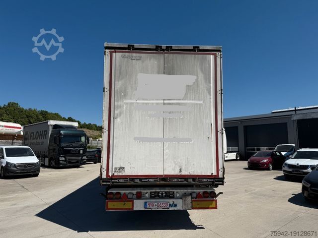 Trailer semi terbuka dengan terpal KRONE SD EDSCHA