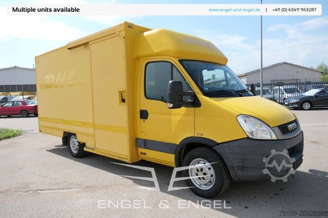 बॉक्स वैन iveco Daily 35 S11 C30C AUTOMATIK KAMERA MAXI Regale DURCHGANG