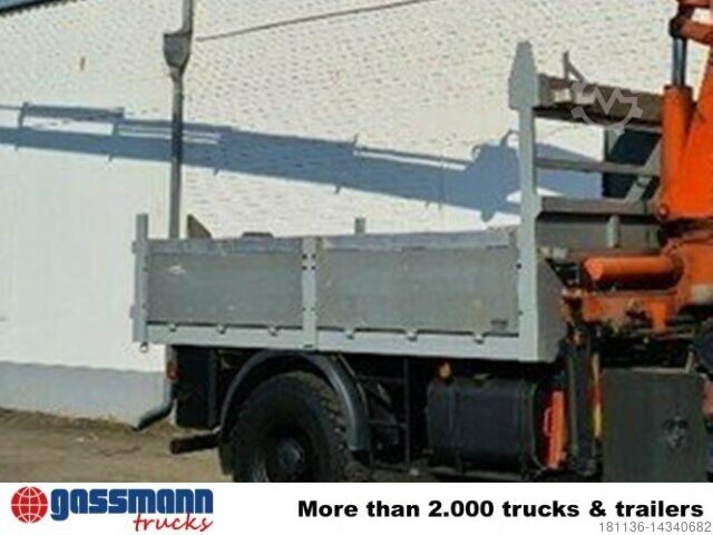 LKW mit Pritsche (offen) Pritschenaufbau mit Alu-Bordwänden