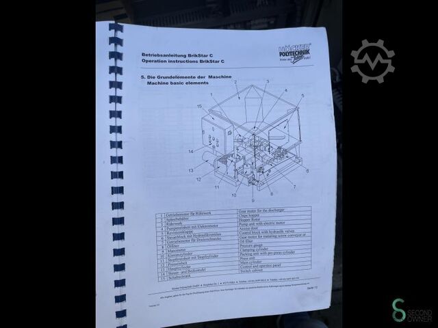 Presse à briquettes Höcker Polytechnik BrikStar C 3-19-L 2010 Höcker Polytechnik BrikStar C 3-19-L