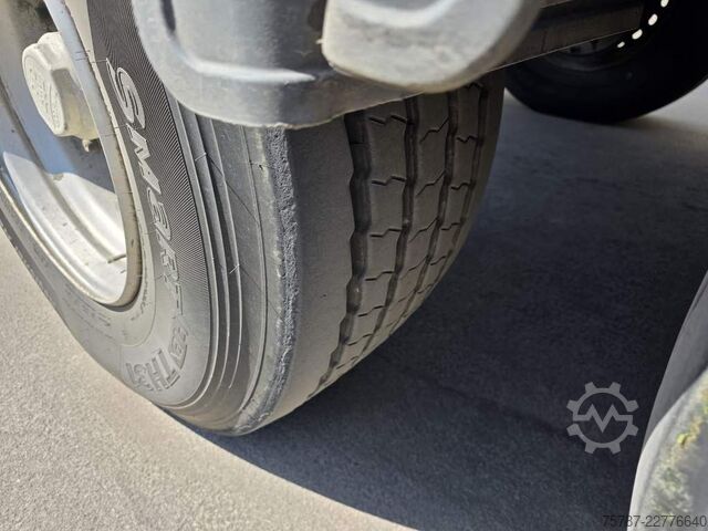 Gjysmë rimorkio për hedhje materiale REISCH Getreidekipper ca. 47 cbm, Kombi-Pendel-Klappe