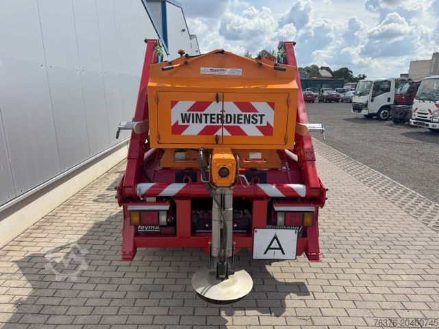 Autoutilitară basculantă MULTICAR ISUZU NMR Absetzkipp Varioschild+Streuer