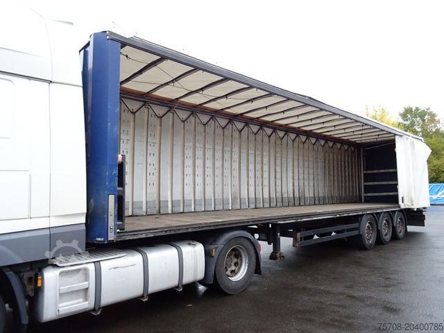 Otvorena poluprikolica s ceradom ORTEN SafeServer*Liftachse*SAF*zertifiziert*Edscha