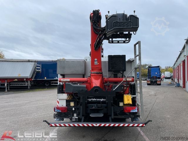 Kuorma-autoon asennettu nosturi MAN TGX 26.440 6x2-4LL Baustoff*Fassi F195 AS.22*