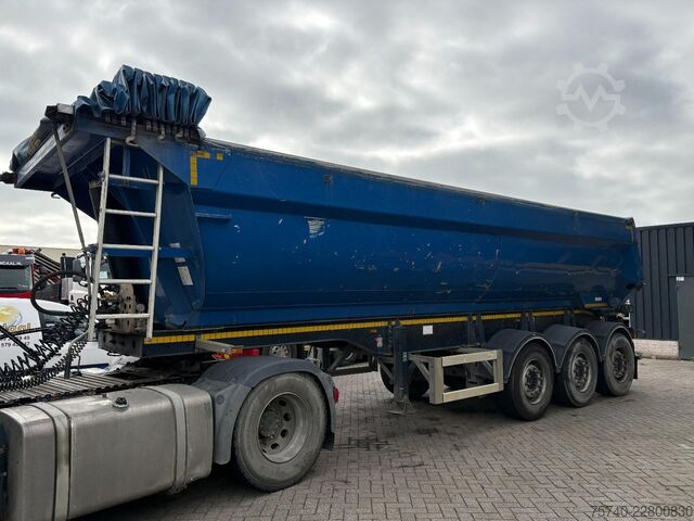 Teherautó MOL - + 3X SAF AS + LIFT AS + STUUR AS + 27m3 ALUMI...