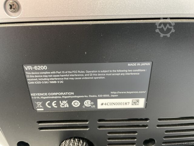 Sistem de măsurare Keyence VR-6000 gegen Gebot against bid