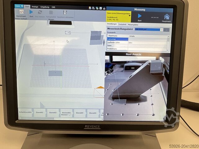 Sistem de măsurare Keyence XM-2000 gegen Gebot against bid