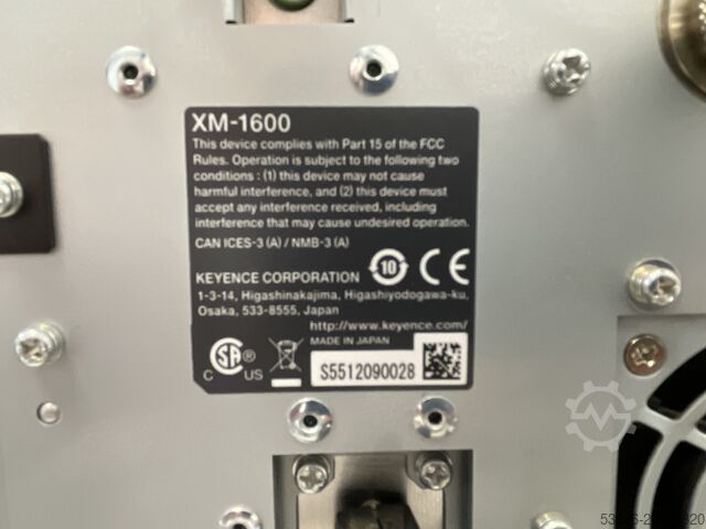 Sistem de măsurare Keyence XM-2000 gegen Gebot against bid