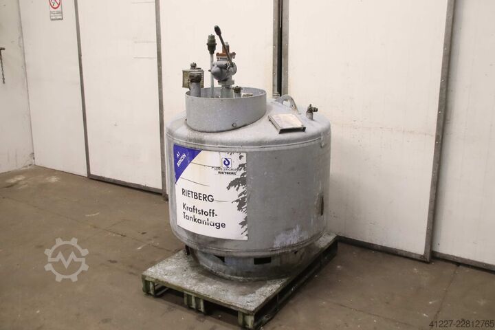 Instalasi tangki Rietberg Tankinhalt 600 l  DIN 6623/2/A