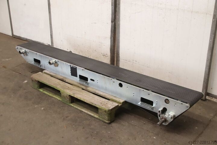 Conveyor belt with vacuum partial surface unbekannt 100 x 650 mm