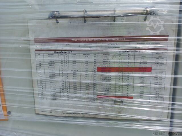 Mesin milling CNC Alzmetall tahun 2007 Alzmetall GS 1000/5